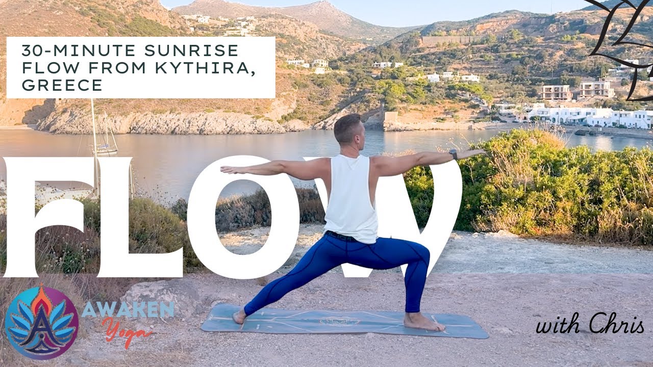 Awaken Yoga in Greece | 30-Minute Sunrise Flow from Kythira