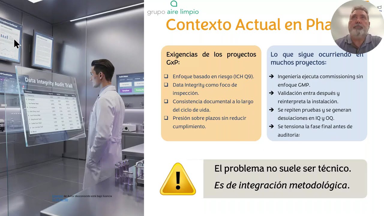 Webinar Servicios GMP  Estrategia integral CQV & CSV en entornos regulados