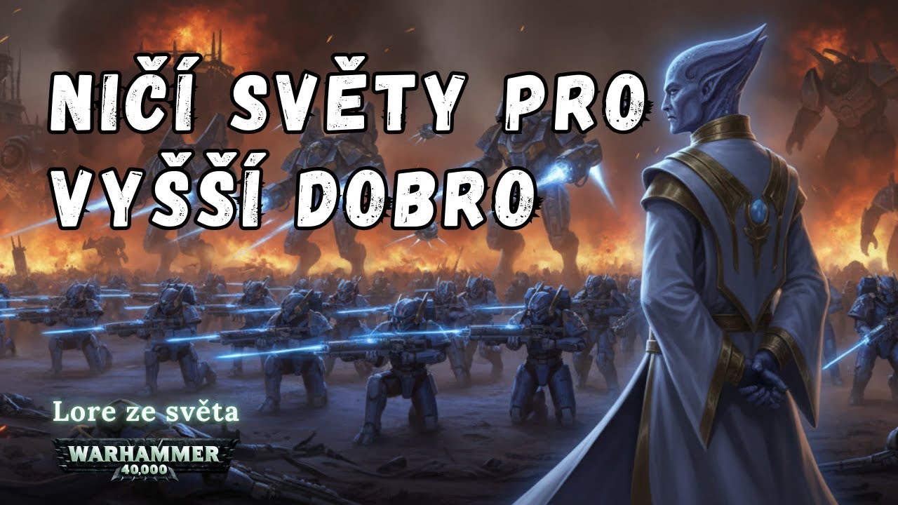 T’au – Impérium budoucnosti, nebo dokonalá lež? | Warhammer 40K Lore Česky