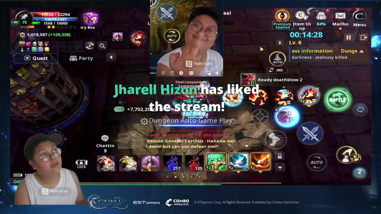 CABAL INFINITE COMBO- STREAM 6