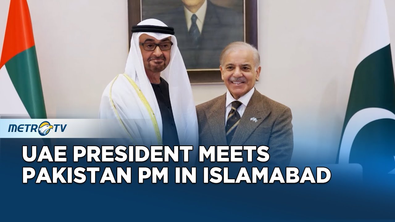 UAE President Holds Talks with Pakistani Prime Minister to Strengthen Bilateral Ties
