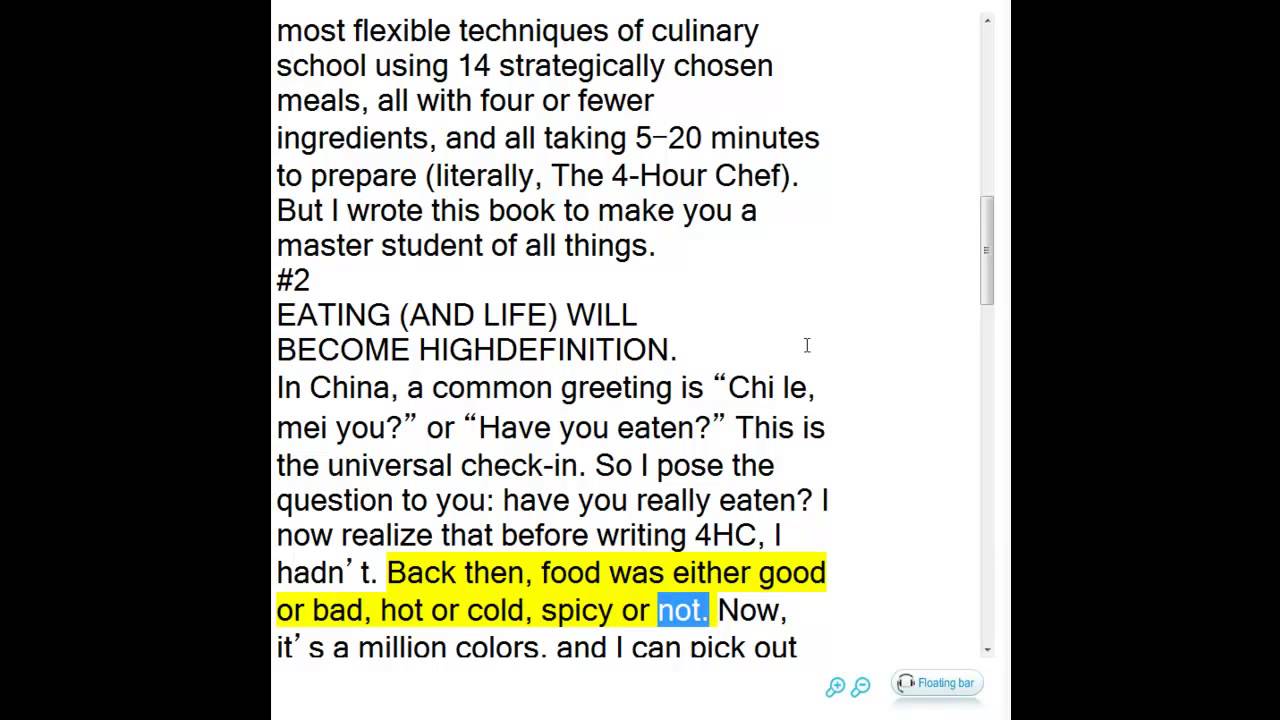 4 hr chef -why you should learn