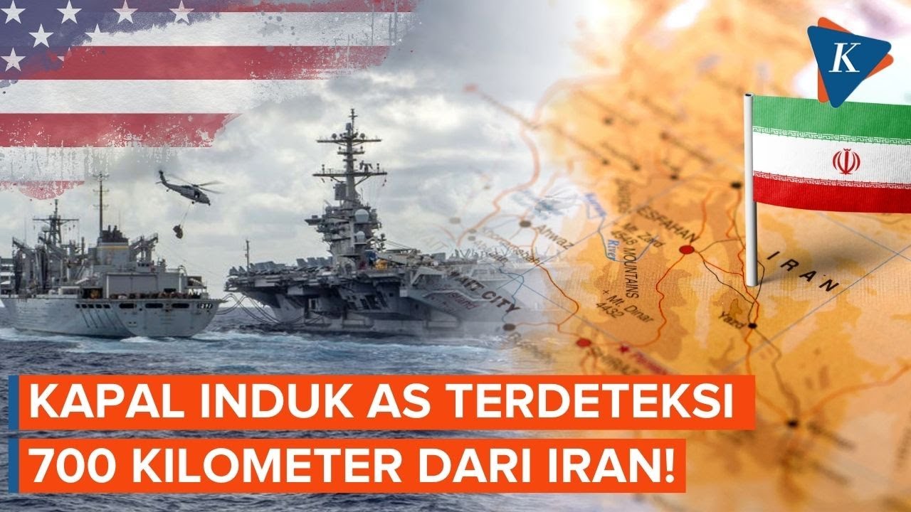 12 kapal AS di Timur Tengah Terlacak, USS Abraham Lincoln 700 Km dari Iran!