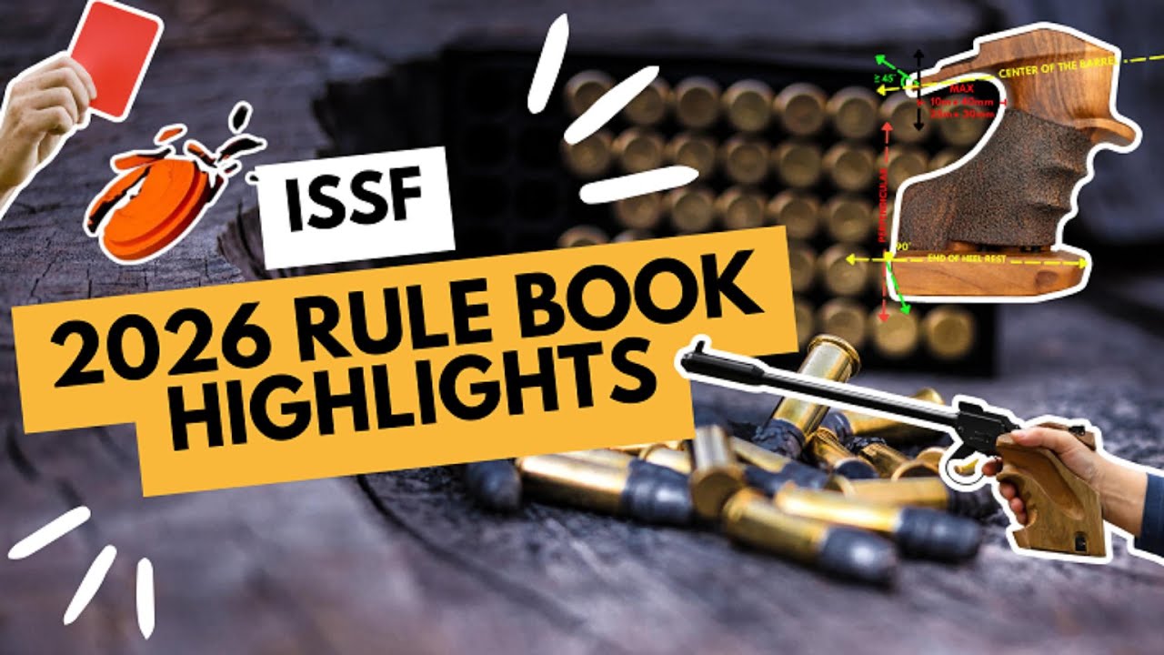 ISSF 2026 Rule Book highlights