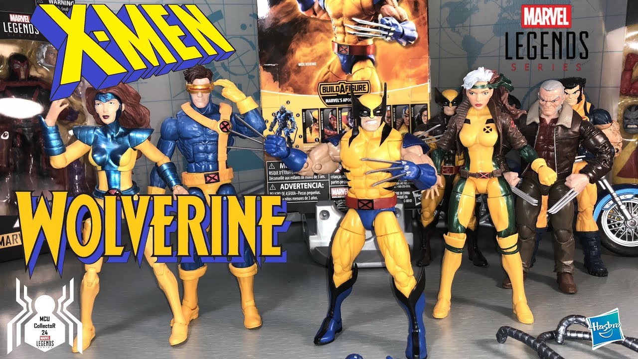 Marvel Legends TIGER STRIPE WOLVERINE X-Men Wave 3 Apocalypse BAF Figure Review