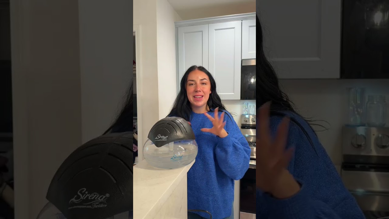 Water air purifiers are so effective!! #airpurifier #sirenaairpurifier #homehacks #pethacks