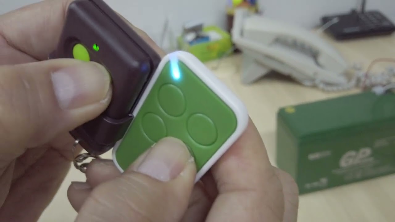 Tutorial Autogate Remote Control - How to Copy or Duplicate 433hz Remote Control