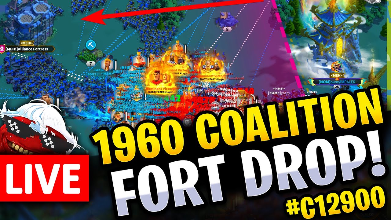 1960 Coalition Fort Drop! Just now 🔥 LIVE! 🔴 #C12900
