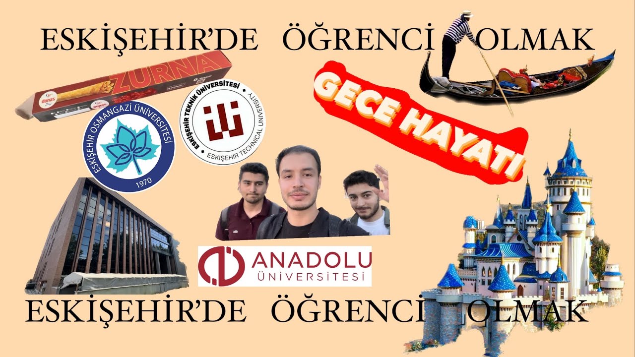 Eskişehir'de Öğrenci Olmak I Eskişehir Üniversite Vlog I Anadolu Üni - ESTÜ - ESOGÜ
