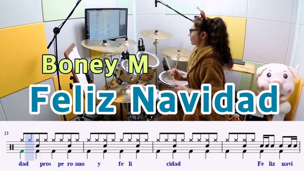 Feliz Navidad-Boney M[질주드럼] 박미라