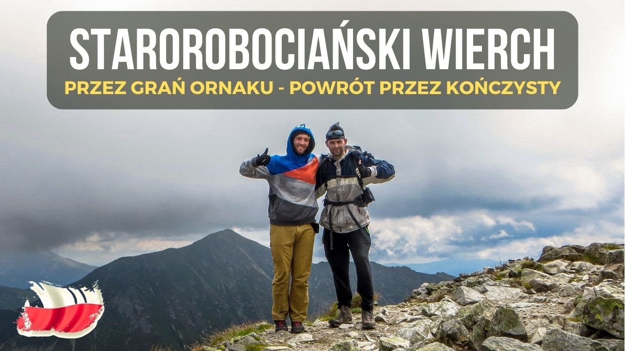 Tatry Zachodnie - Starorobociański Wierch | Przez grań Ornaku i Kończysty Wierch | Dol. Kościeliska