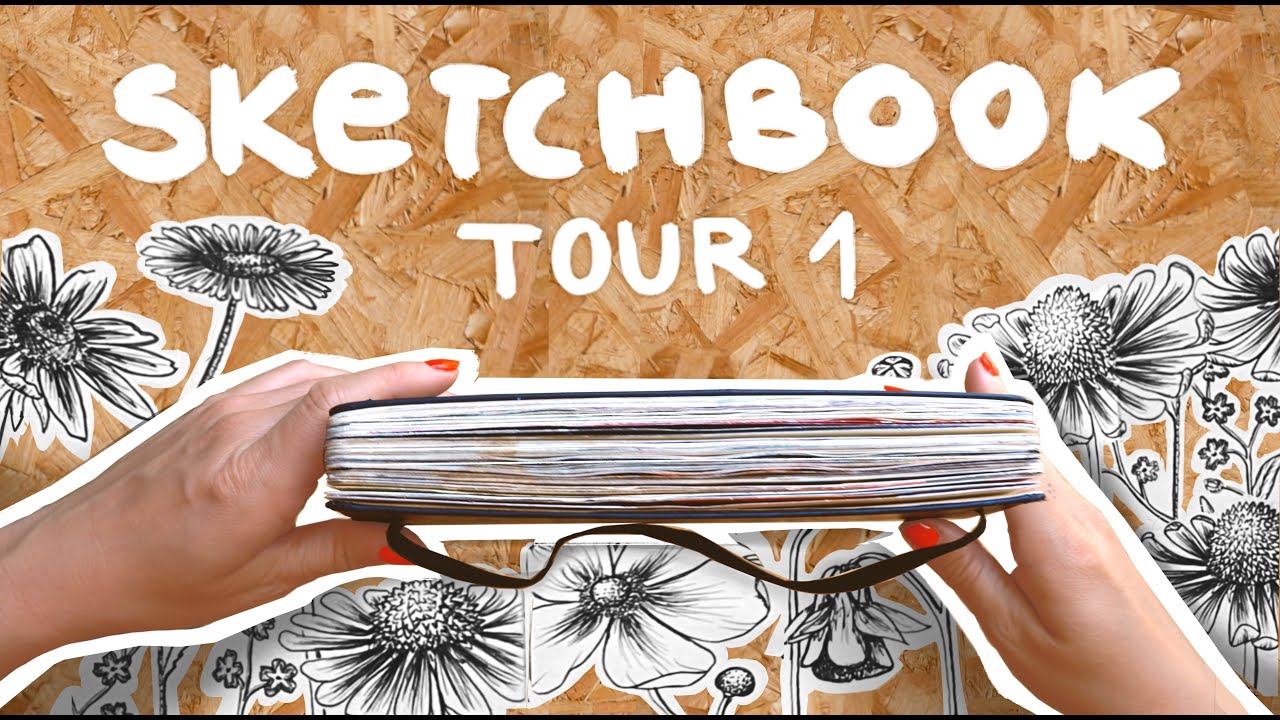 My FIRST ever Sketchbook from 8 Years ago !! ✷ SKETCHBOOK TOUR 1 ✷