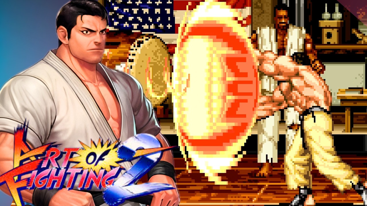 Mickey Roger, Temjin & Jack Turner vs Takuma Sakazaki - High Level Matches | Art of Fighting 2