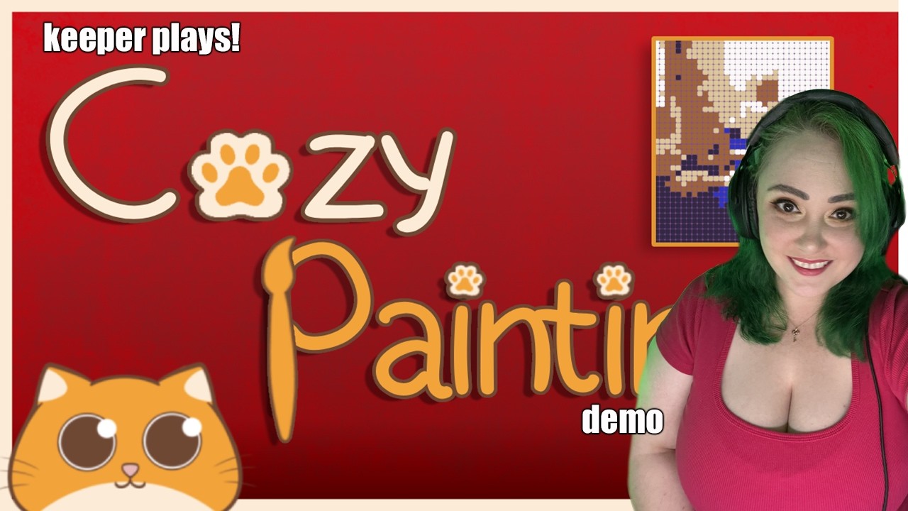 Cozy Painting Demo | Keeper Plays!