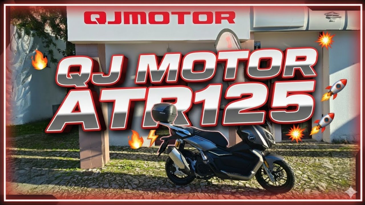 ​TESTEI A QJ MOTOR ATR125: SURPREENDENTE! (Test ride)