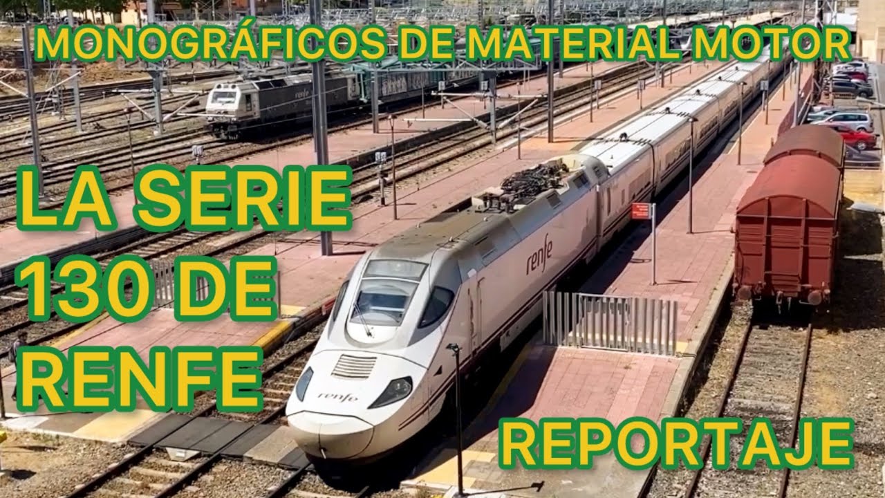 ⚙️Los TRENES TALGO de Alta Velocidad de la serie 130 de RENFE FERROCARRIL de España Alvia MMM05