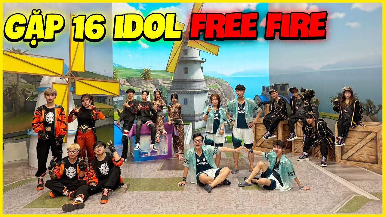 LMC Gặp 16 Idol Free Fire !!!