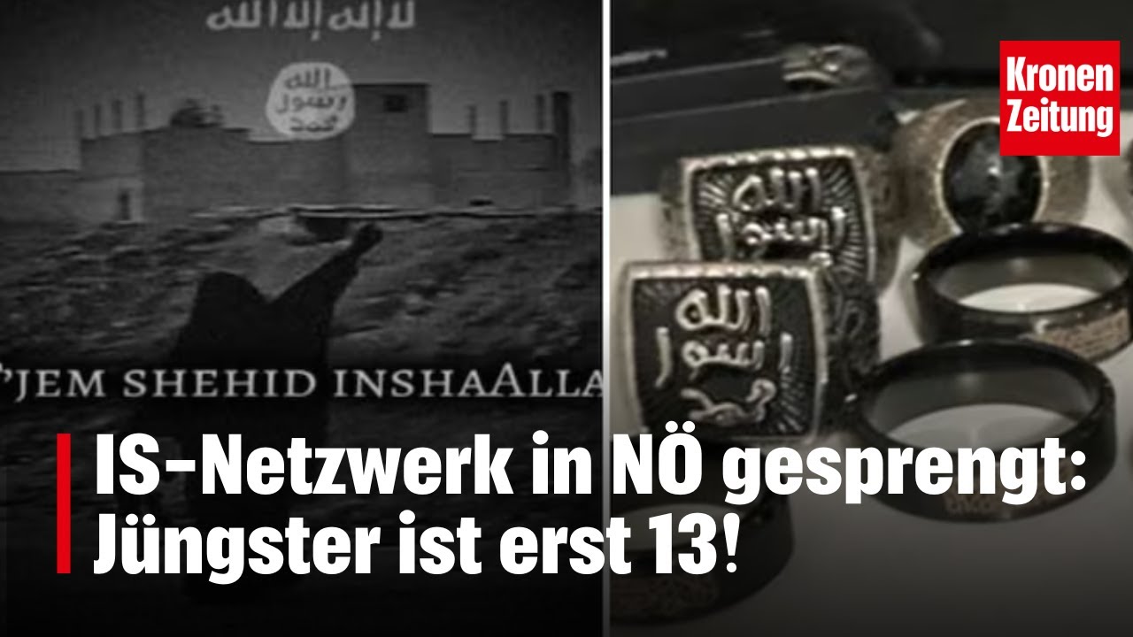 IS-Netzwerk in N&Ouml; gesprengt: J&uuml;ngster ist erst 13! | krone.tv NEWS