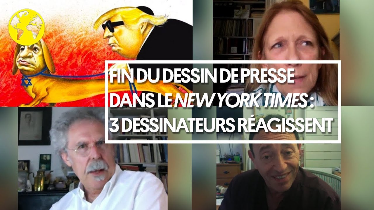 Fin des caricatures au New York Times : 3 dessinateurs de presse réagissent