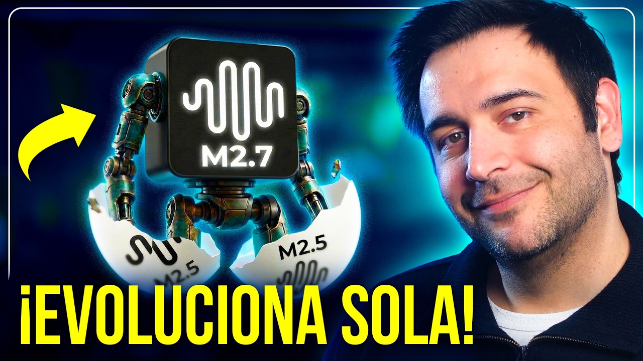 La IA se AUTOMEJORA (&iexcl;Incre&iacute;ble!) 🤯 Nuevo MiniMax 2.7
