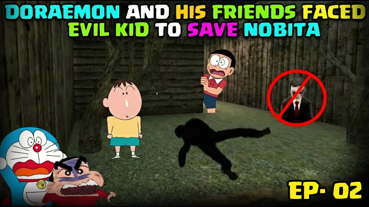 Doraemon and friends VS evil kid to save nobita I doraemon granny I doraemon I granny