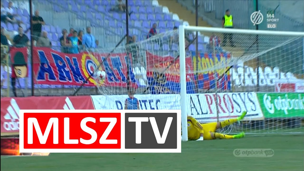 Szarka &Aacute;kos g&oacute;lja a Vasas FC &ndash; DVTK m&eacute;rkőz&eacute;sen