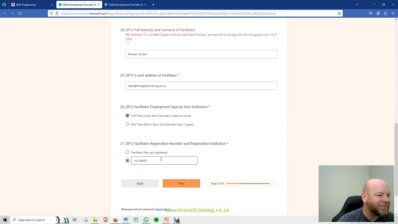 3.2a Application: Submit the application online.