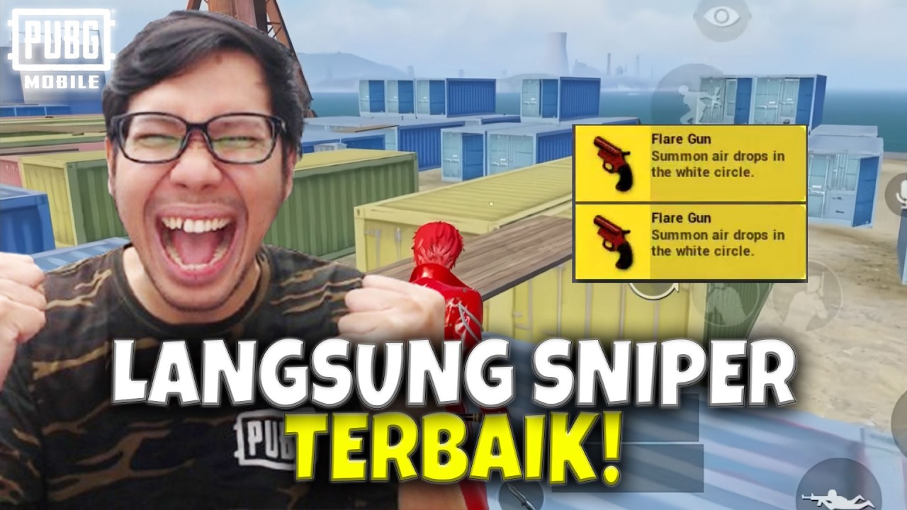 GA NYANGKA! BERUNTUNG BANGET! LANGSUNG DAPAT SNIPER AMR! - PUBG MOBILE