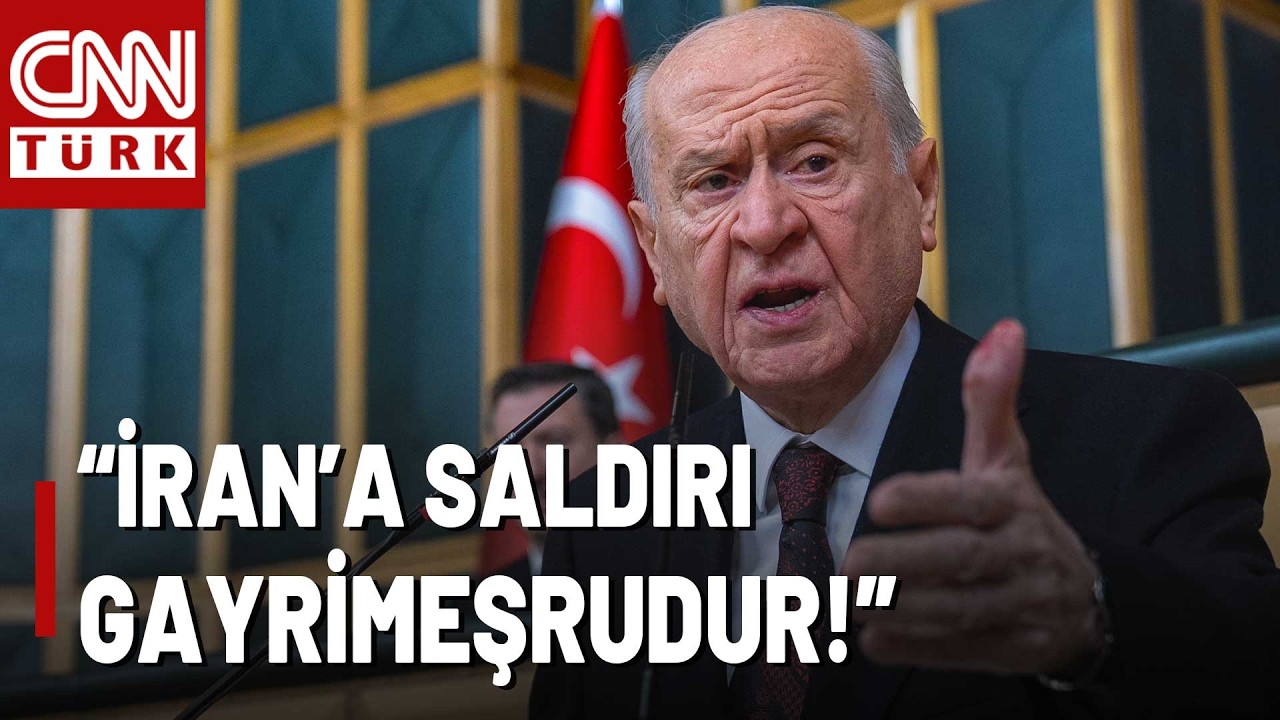 SON DAKİKA🚨 Bahçeli İran'a Saldırıya İlişkin Konuştu! 