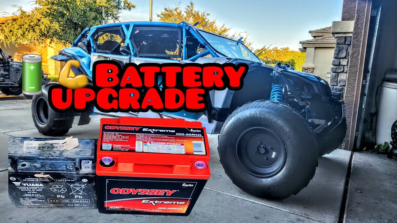 Can-Am x3 BIG BATTERY ODYSSEY