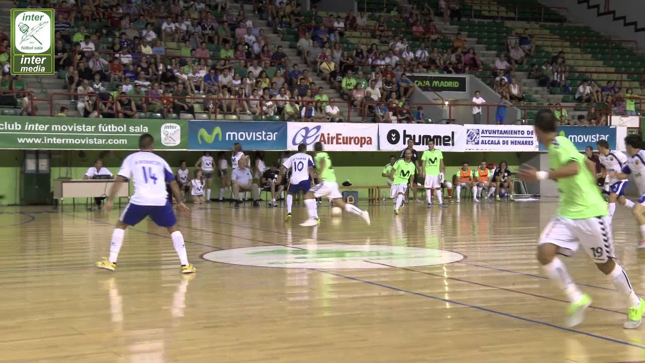 Inter Movistar vs D-Link Zaragoza. Ricardinho hace magia.