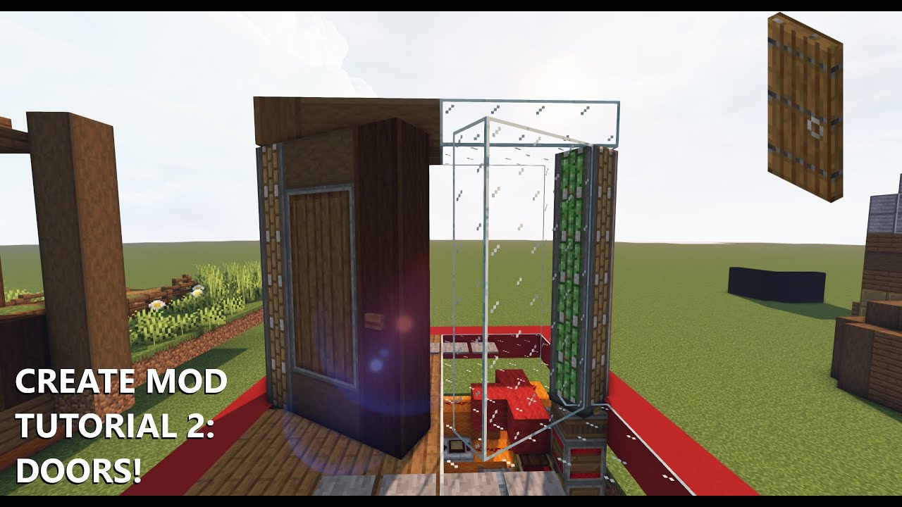 Minecraft Create Mod Tutorial 2: Двери!