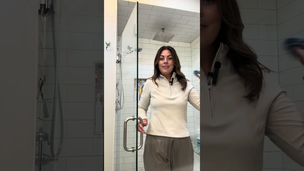 Hard Water Stains GONE in Minutes! | Showers & Stuff Tutorial