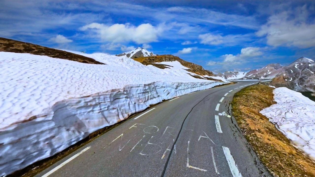 Route des Grands Alpes: COL D'IZOARD I 4K Потрясающая живописная поездка - Франция | Insta360 4x
