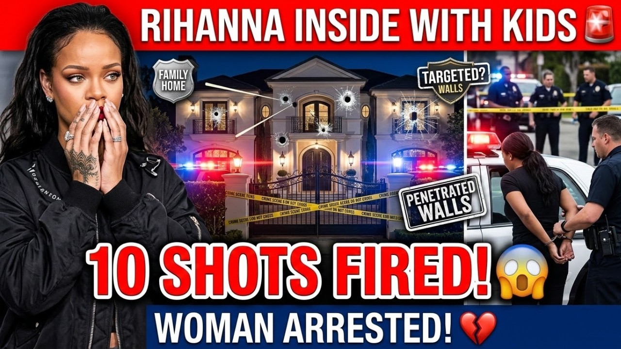 Was Rihanna Targeted?! Shots Fired At Her Mansion While Family Inside (A$AP Rocky & Kids!) 💔