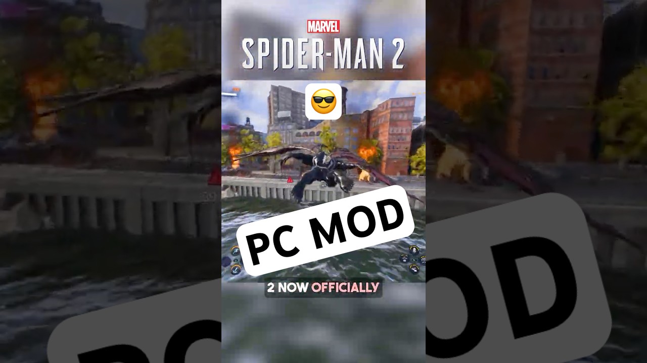 VENOM Fully Playable In Spider-Man 2 MOD