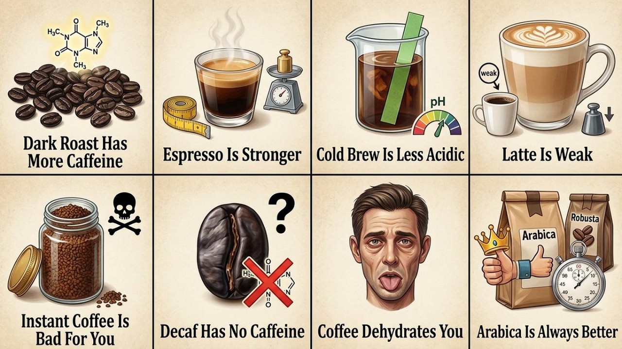 Every Coffee Myth Explained