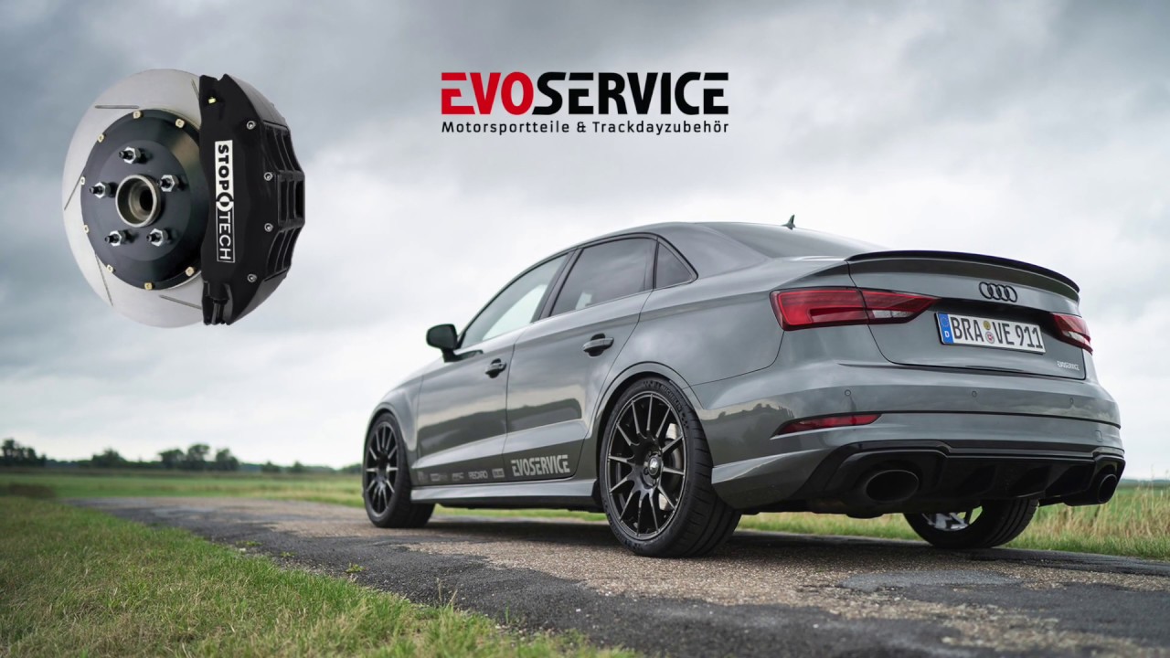 Audi RS3 MQB StopTech ST60 (380x32) Big Brake Kit Installation