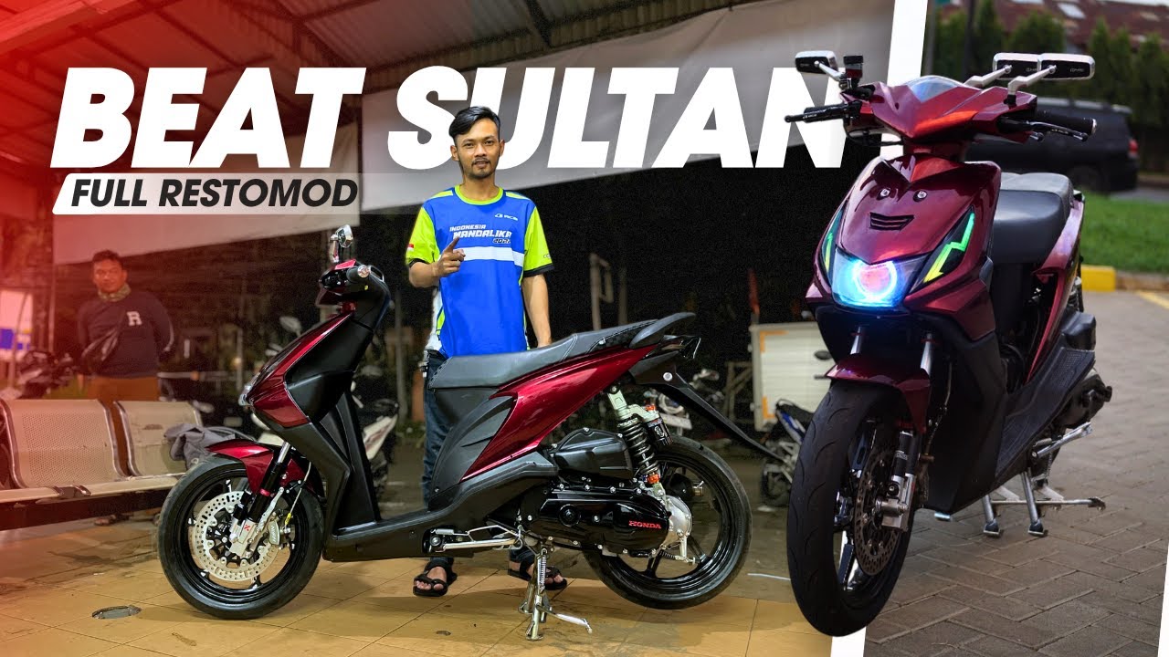 RESTOMOD BEAT KARBU SULTAN! | Review restorasi modifikasi honda beat karbu modifika bekasi
