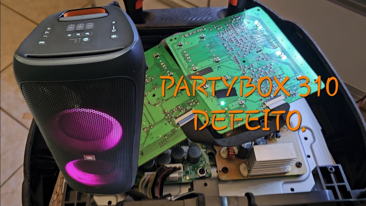 Partybox 310 Não Liga Resolvido