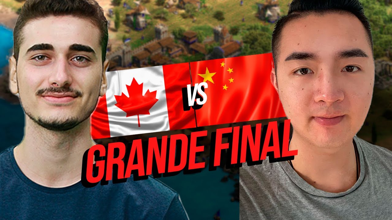 A GRANDE FINAL - Canadá x China - Copa das Nações | Jogo 1 | AGE OF EMPIRES 2