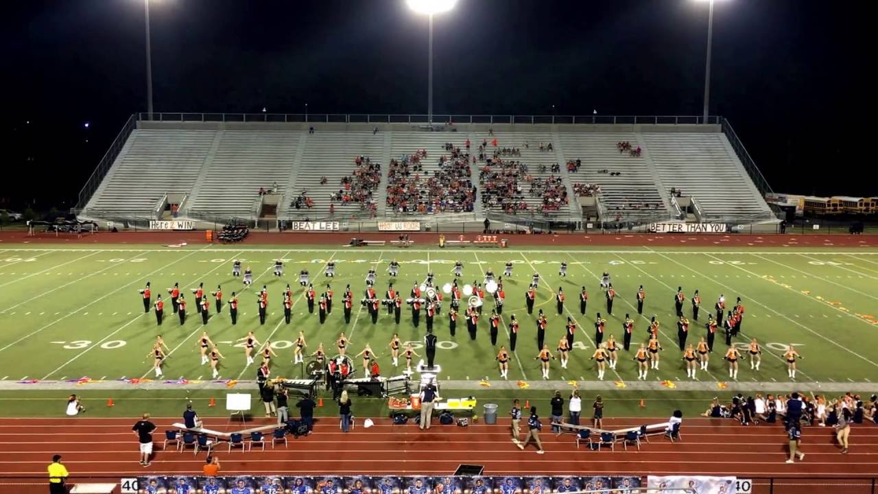 Brooks Band 2016-17 at Brooks vs Lee
