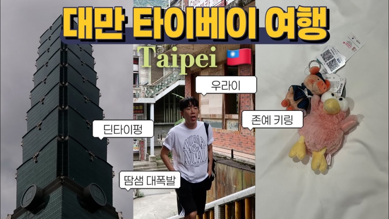 타이베이 브이로그 ep.2 조식맛집 추천, 타이베이 근교 우라이 여행, 타이베이101 포토스팟, 대만 키링 추천, 웨이팅 적은 딘타이펑, 스린야시장, 고궁박물관