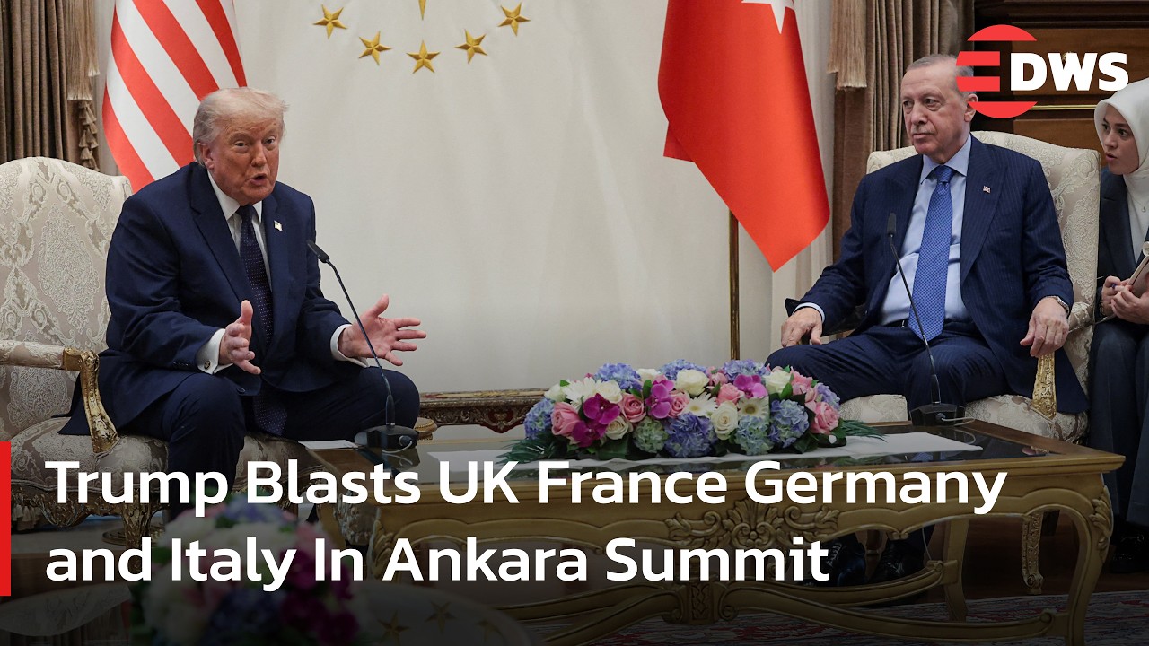 Trump Blasts UK, France, Germany and Italy for Failing to Support US at NATO Summit |DWS News | AC1F