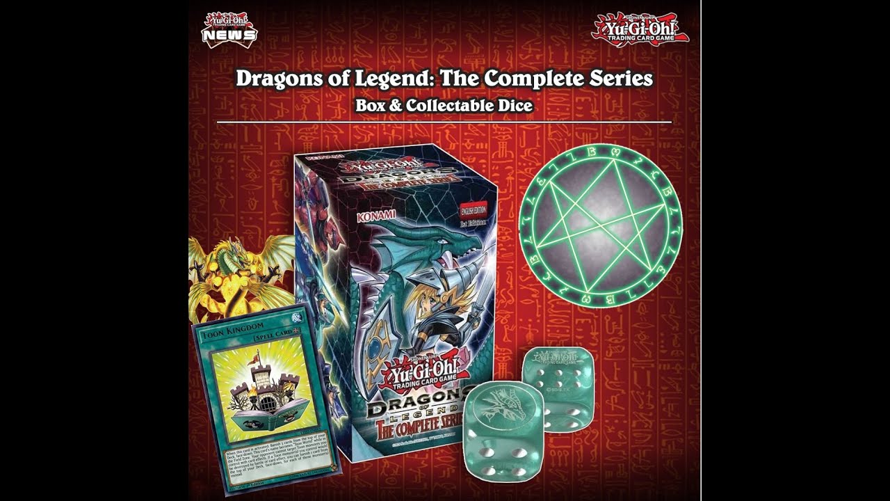 Уникалният DRAGONS OF LEGEND: THE COMPLETE SERIES - отваряне. Unboxing на  Yu-Gi-Oh! TCG 2020 set