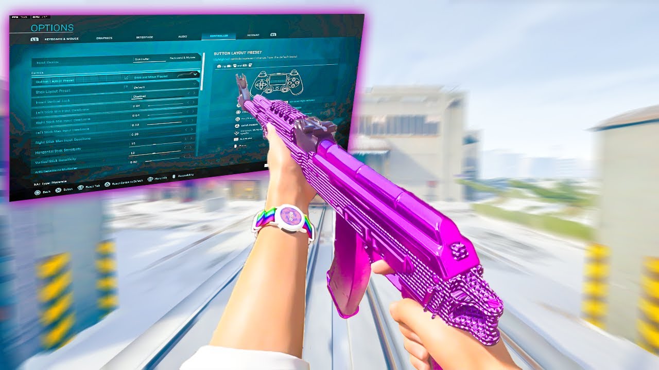 best search and destroy controller settings