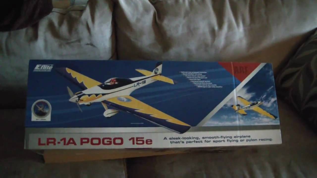 E-flite Pogo 15e Unboxing & Description of parts needed to complete!