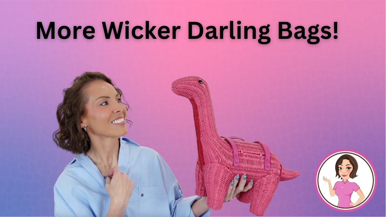 Еще больше плетеных сумок Darling!