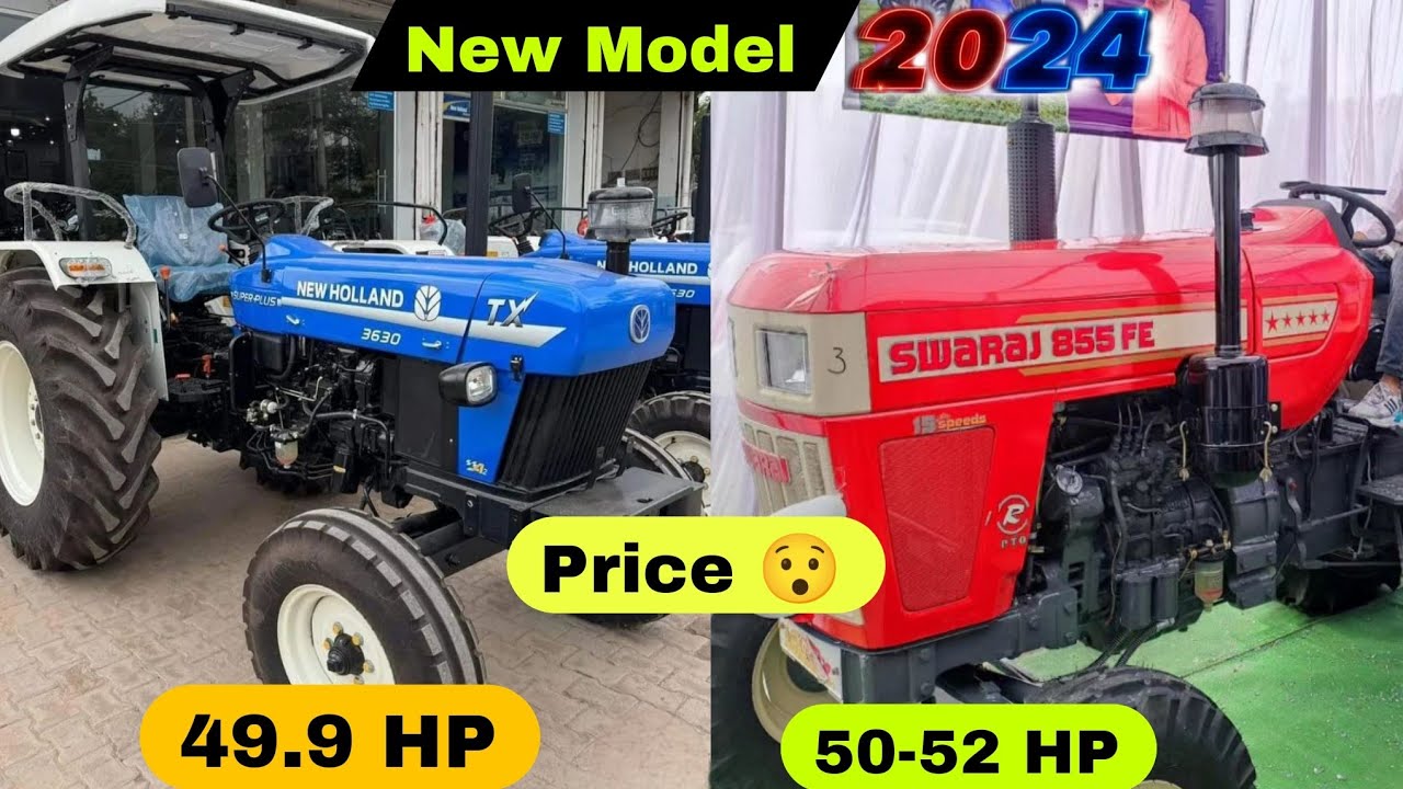 Swaraj 855 fe vs New Holland 3630 Comparison and full review in hindi