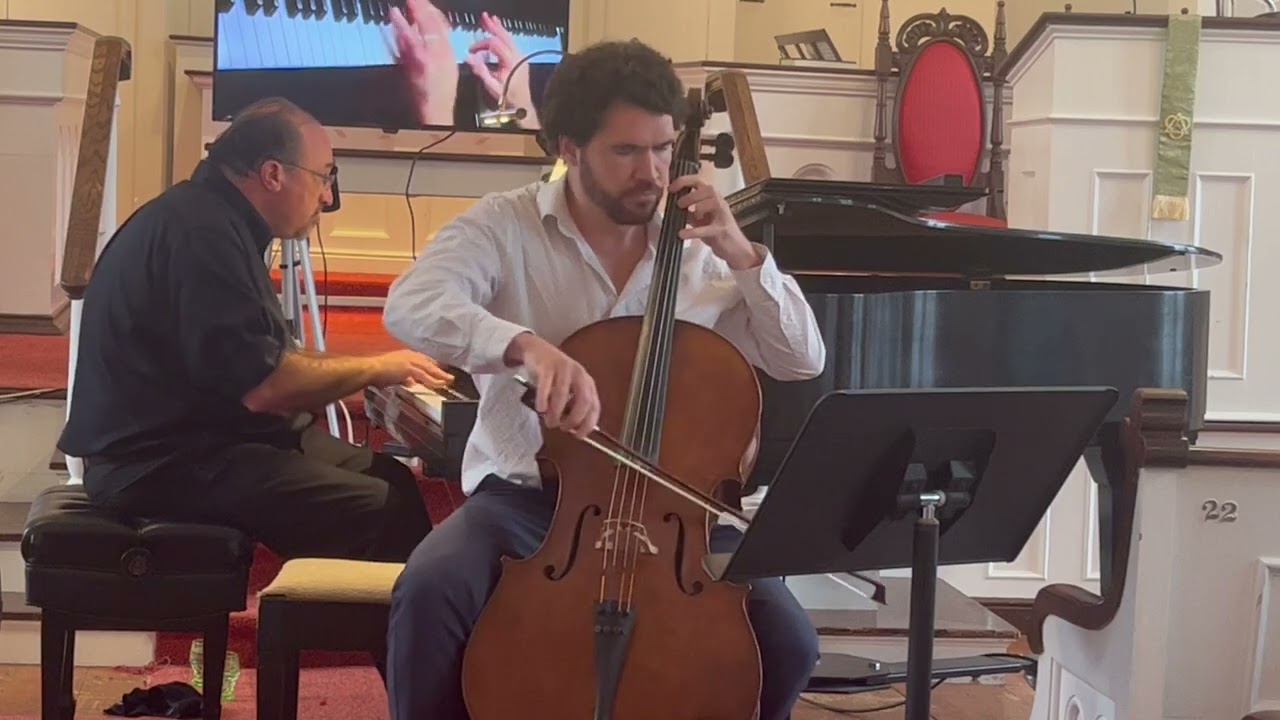 FANNY MENDELSSOHN HENSEL--Fantasy in G Minor.  Jacques Pierre Malan, cello;  Daniel Weiser, piano